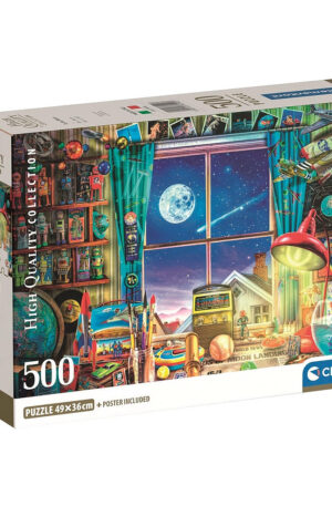 Gyerekszoba To the Moon 500 db-os Compact puzzle Clementoni