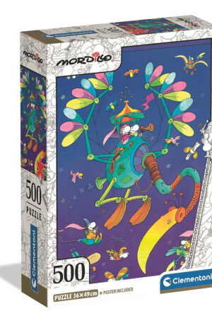 Színes Mordillo 500 db-os Compact puzzle Clementoni