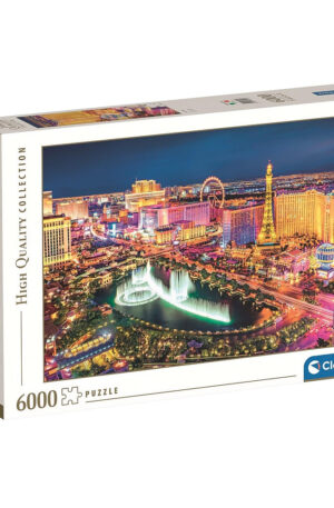 Las Vegas Night 6000 db-os puzzle Clementoni
