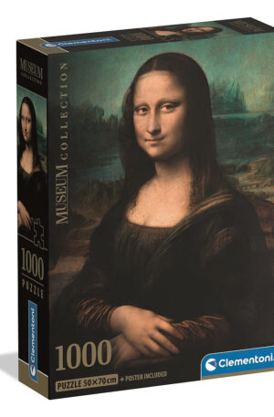 Művészet Mona Lisa 1000 db-os Compact puzzle Clementoni