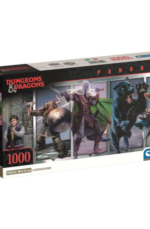 Dungeons & Dragons Blades 1000 db-os panorama Compact puzzle Clementoni