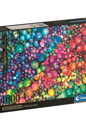 Színes golyók Marv 1000 db-os Compact puzzle Clementoni