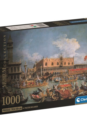 Művészet View of the Ducal Palace 1000 db-os Compact puzzle Clementoni