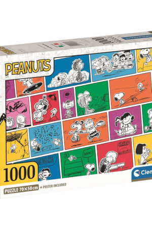 Snoopy Comic 1000 db-os Compact puzzle Clementoni