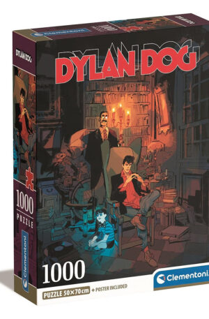 Dylan Dog Library 1000 db-os Compact puzzle Clementoni