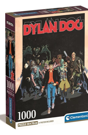 Dylan Dog Nightmare 1000 db-os Compact puzzle Clementoni