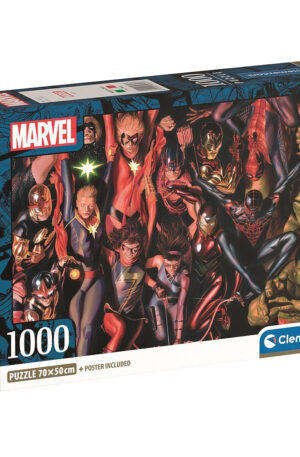 Marvel 1000 db-os Compact puzzle Clementoni