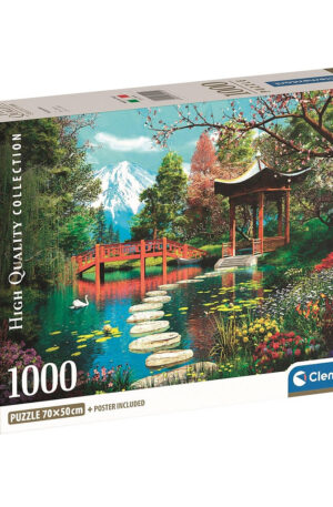 Japán Gardens of Fuji 1000 db-os Compact puzzle Clementoni