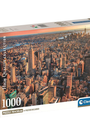 New York City 1000 db-os puzzle Clementoni