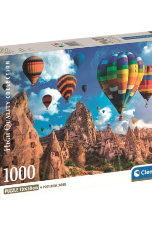 Törökország Balloons in Cappadocia 1000 db-os puzzle Clementoni