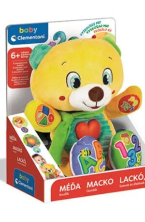 Maci Lele interaktív plüss játék Clementoni