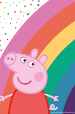 Peppa malac Confetti ajándéktasak, ajándékzacskó 8 db-os