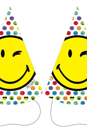 Emoji Wink Parti kalap, csákó 8 db-os