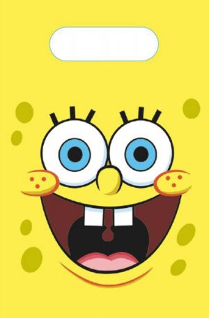SpongyaBob Laugh ajándéktasak, ajándékzacskó 8 db-os