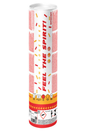 Színes Piros Sárga Red/Yellow konfetti kilövő