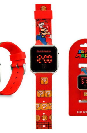 Super Mario Victory Red digitális LED karóra