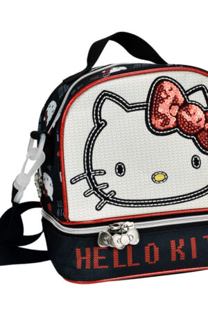 Hello Kitty Heart thermo uzsonnás táska 21 cm