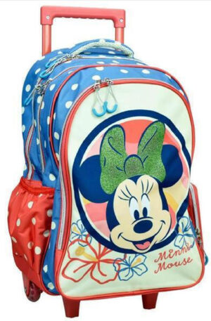 Disney Minnie Boho gurulós iskolatáska, táska 46 cm