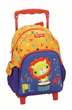 Fisher-Price Let's Play gurulós ovis hátizsák, táska 31 cm