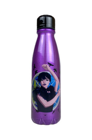 Wednesday Nevermore alumínium kulacs csavaros kupakkal 600 ml