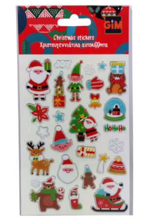 Karácsonyi Winter PVC matrica