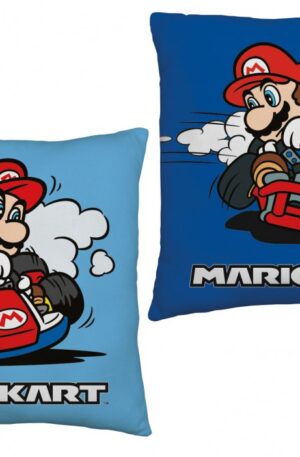 Super Mario Mariokart párna, díszpárna 40x40 cm