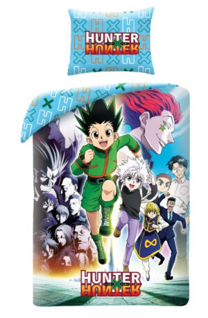 Hunter X Hunter Light and Shadow ágyneműhuzat 140×200cm, 70×90 cm microfibre
