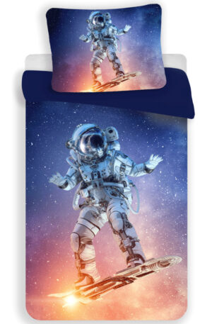 Űrhajós Surf ágyneműhuzat 140×200cm, 70x90 cm microfibre