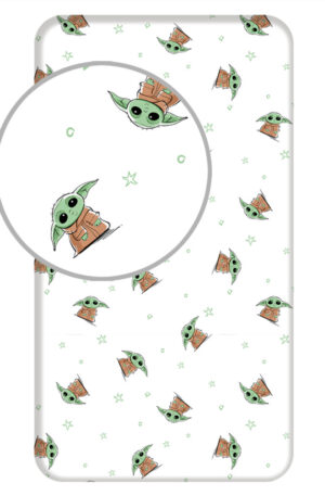 Star Wars Baby Yoda gumis lepedő 90x200 cm