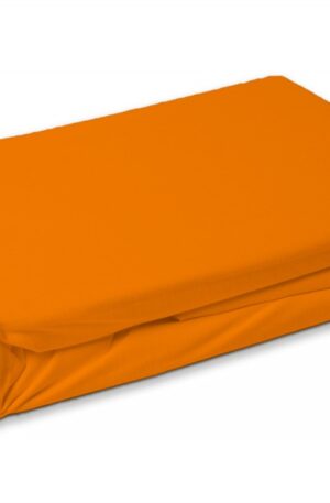 Narancssárga Orange gumis lepedő 160x200 cm