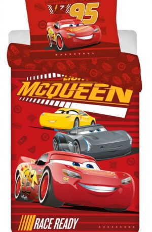 Disney Verdák Race Ready ágyneműhuzat 140×200cm, 70×90 cm microfibre