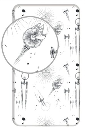 Star Wars Death Star gumis lepedő 90x200 cm