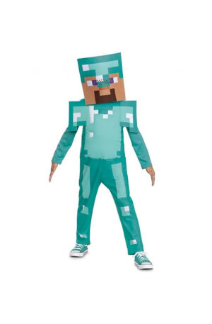 Minecraft Steve Diamond jelmez 7-8 év