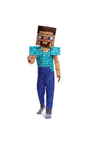 Minecraft Steve Plus jelmez 4-6 év