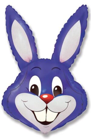 Lila Nyuszifej Violet fólia lufi 61 cm (WP)