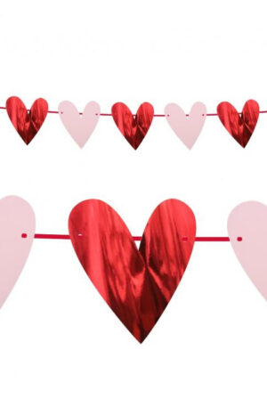 Szerelem Hearts girland 200 cm