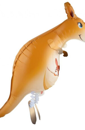 Kenguru Kangaroo sétáló fólia lufi 82 cm