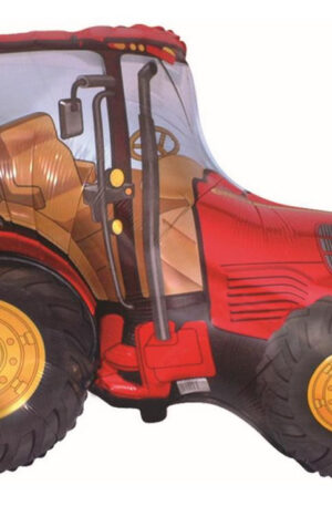 Traktor Red fólia lufi 94 cm