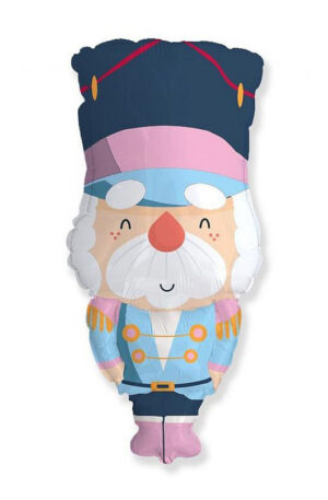 Karácsonyi katona Nutcracker fólia lufi 86 cm (WP)
