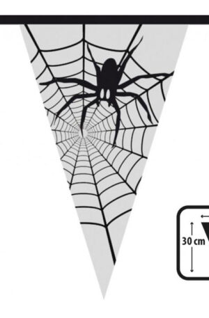Halloween Spider zászlófüzér 600 cm