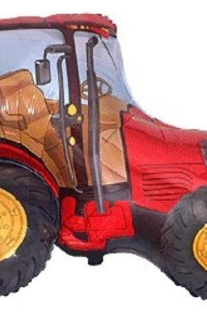 Traktor Red fólia lufi 94 cm (WP)