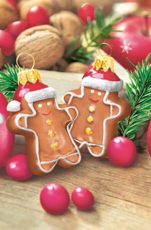 Karácsonyi Gingerbread szalvéta 20 db-os 33x33 cm