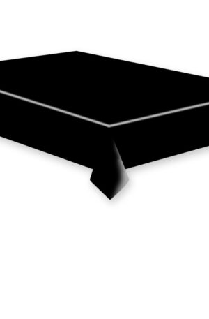 Fekete Dark papír asztalterítő 120x180 cm