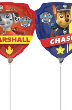 Mancs Őrjárat Boys mini fólia lufi 22 cm (WP)