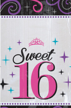 Sweet 16 ajándéktasak, ajándékzacskó 20 db-os