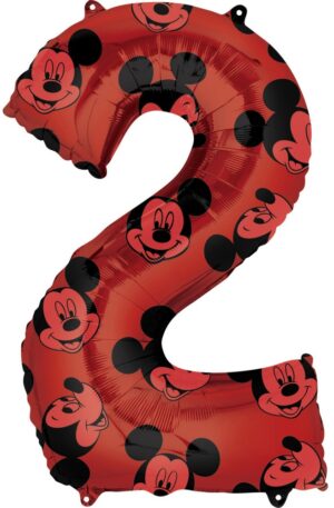 Disney Mickey Red fólia lufi 2-es 66 cm