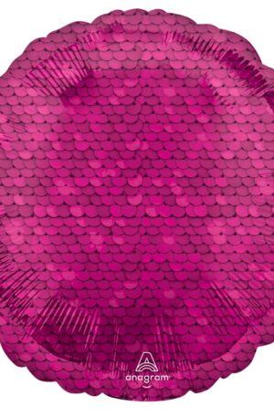 Bright-Pink-flitter-mintas-folia-lufi-43-cm