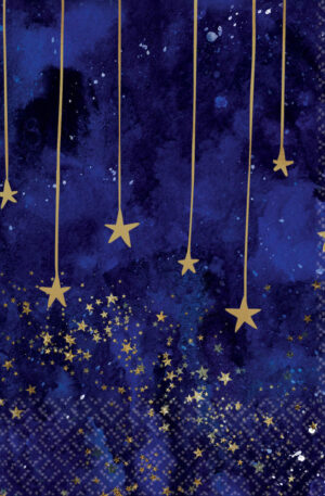 Happy New Year Midnight szalvéta 16 db-os 33x33 cm