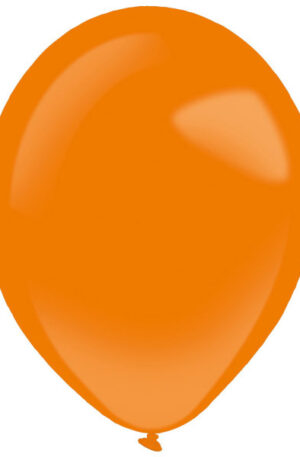 Mandarin Tangerine léggömb, lufi 100 db-os 5 inch (13 cm)