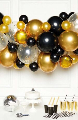 Black-Gold-leggomb-lufi-girland-66-db-os-szett
